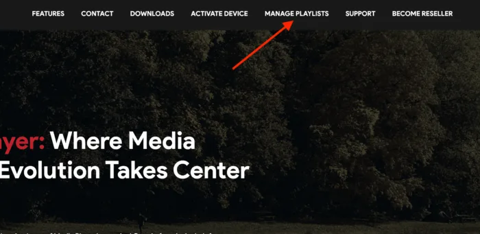 IBO Player playlist activation screen showing MAC and Key fields
